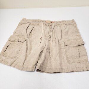 Ki-ko-mo Womens Linen Shorts Size 11/12